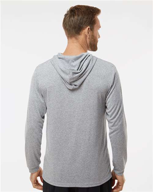 Paragon Bahama Performance Hooded Long Sleeve T-Shirt 220 Heather Grey