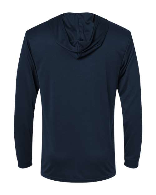 Paragon Bahama Performance Hooded Long Sleeve T-Shirt 220 Navy