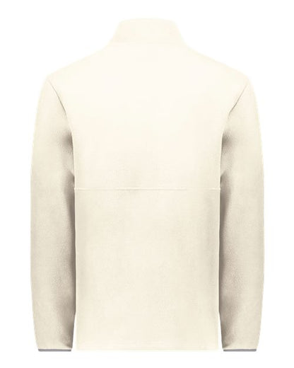 Custom EmbroideredAugusta Sportswear Unisex Eco Revive Polar Fleece Quarter-Zip Pullover 11336 Oyster