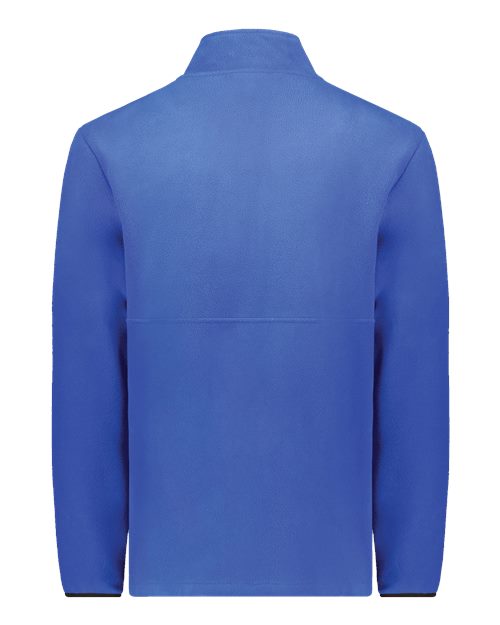 Custom EmbroideredAugusta Sportswear Unisex Eco Revive Polar Fleece Quarter-Zip Pullover 11336 Royal