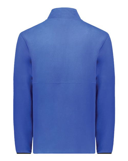 Custom EmbroideredAugusta Sportswear Unisex Eco Revive Polar Fleece Quarter-Zip Pullover 11336 Royal