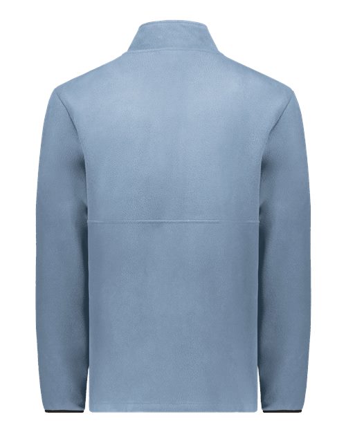 Custom EmbroideredAugusta Sportswear Unisex Eco Revive Polar Fleece Quarter-Zip Pullover 11336 Storm