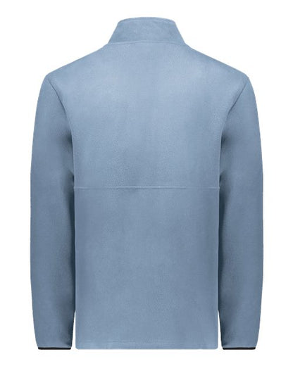 Custom EmbroideredAugusta Sportswear Unisex Eco Revive Polar Fleece Quarter-Zip Pullover 11336 Storm