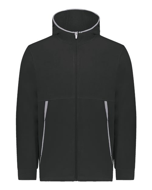 Augusta Sportswear Youth Eco Revive Polar Fleece Hooded Full-Zip Jacket 11340