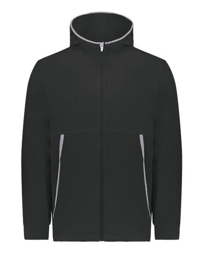 Augusta Sportswear Youth Eco Revive Polar Fleece Hooded Full-Zip Jacket 11340