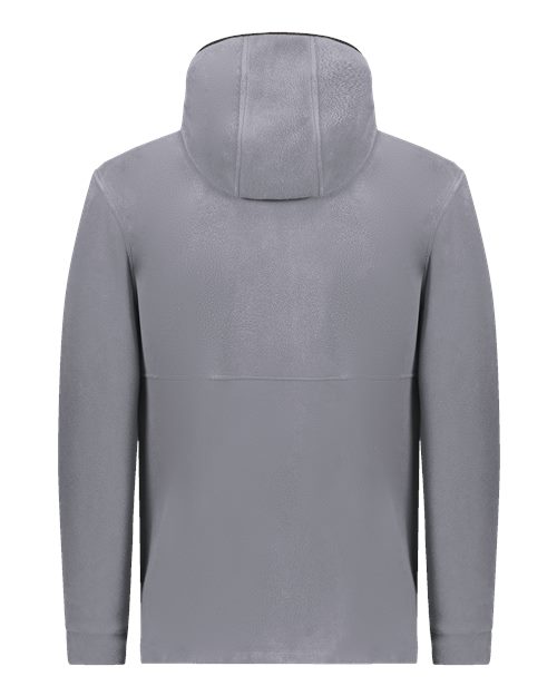Custom EmbroideredAugusta Sportswear Youth Eco Revive Polar Fleece Hooded Full-Zip Jacket 11340 Graphite