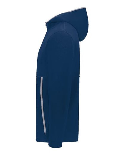 Augusta Sportswear Youth Eco Revive Polar Fleece Hooded Full-Zip Jacket 11340