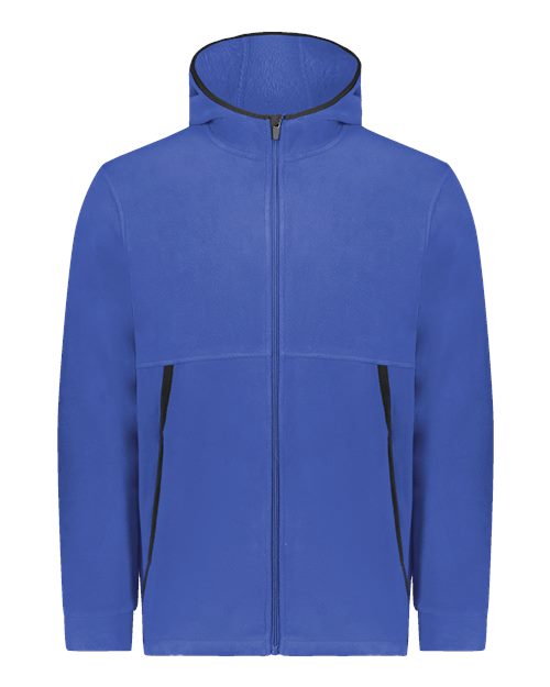 Augusta Sportswear Youth Eco Revive Polar Fleece Hooded Full-Zip Jacket 11340