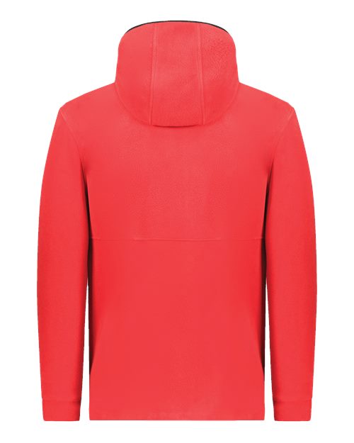 Custom EmbroideredAugusta Sportswear Youth Eco Revive Polar Fleece Hooded Full-Zip Jacket 11340 Scarlet