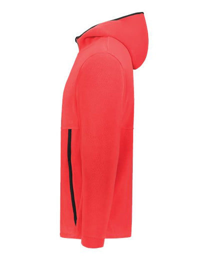 Augusta Sportswear Youth Eco Revive Polar Fleece Hooded Full-Zip Jacket 11340