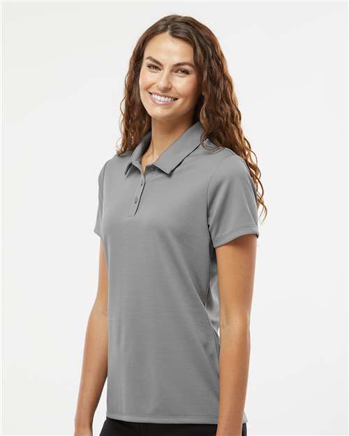 Adidas Women's Micro Pique Polo A581 Custom Embroidered Business Logo