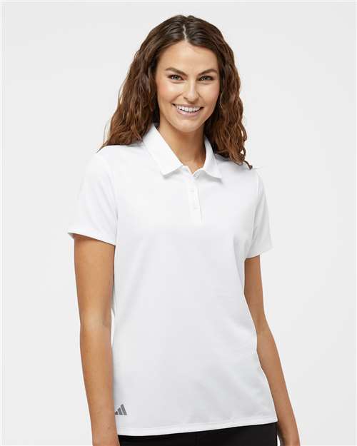 Adidas Women's Micro Pique Polo A581 Custom Embroidered Business Logo