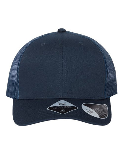 Atlantis Headwear Sustainable Trucker Cap BRYCE Custom Embroidered Business Logo