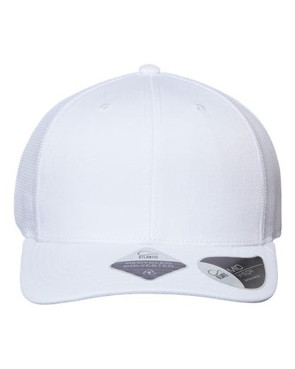 Atlantis Headwear Sustainable Trucker Cap BRYCE Custom Embroidered Business Logo