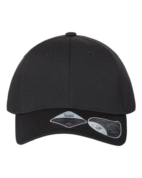 Atlantis Headwear Sustainable Structured Cap JOSHUA Custom Embroidered Business Logo