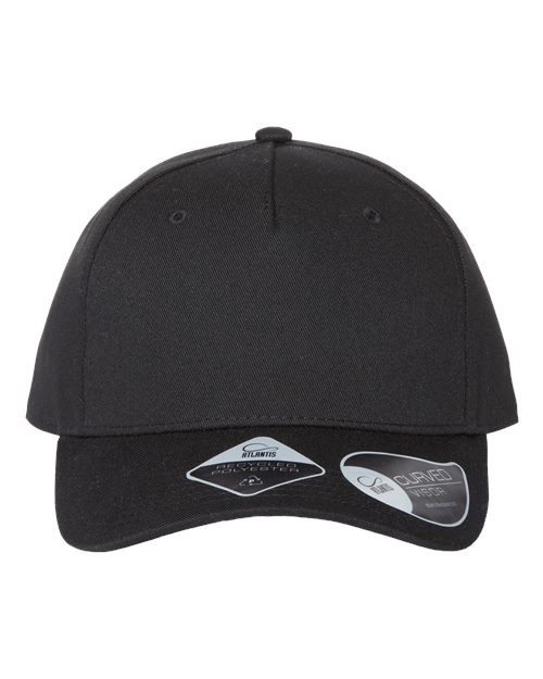 Atlantis Headwear Sustainable Five-Panel Cap FIJI Custom Embroidered Business Logo