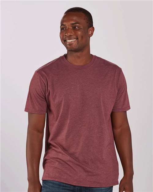 Custom Embroidered  Boxercraft Tri-Blend T-Shirt BM2102  