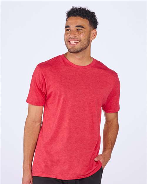 Custom Embroidered  Boxercraft Tri-Blend T-Shirt BM2102  