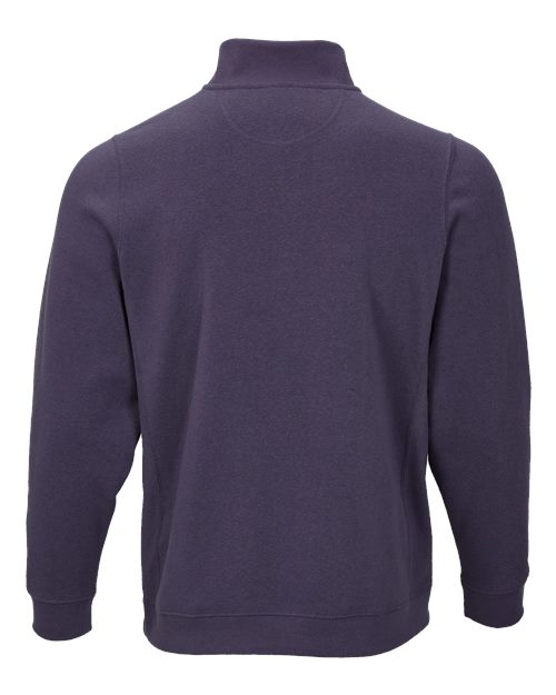 Custom EmbroideredBoxercraft Unisex Fleece Quarter-Zip Pullover 11183 Mystic