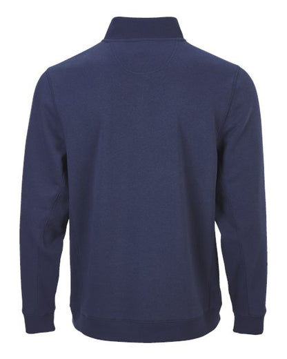 Custom EmbroideredBoxercraft Unisex Fleece Quarter-Zip Pullover 11183 Navy