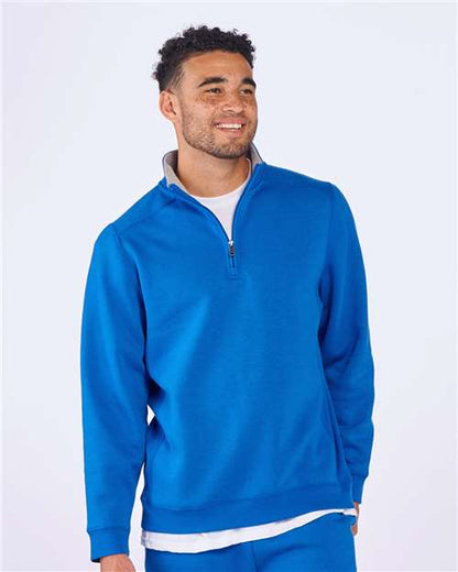 Custom Embroidered  Boxercraft Fleece Quarter-Zip Pullover BM5202  