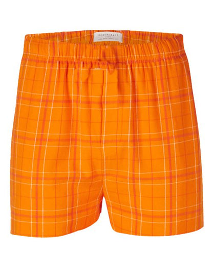 Boxercraft Double Brushed Flannel Boxers BM6701 Orange Field Day Plaid