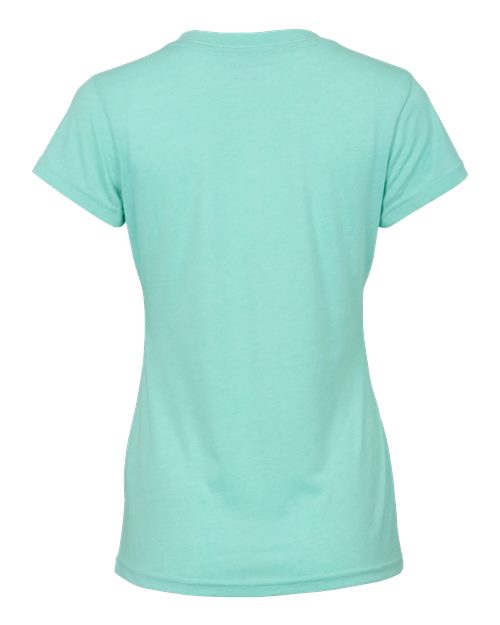 Custom EmbroideredBoxercraft Women's Tri-Blend T-Shirt 11359 Mint Heather