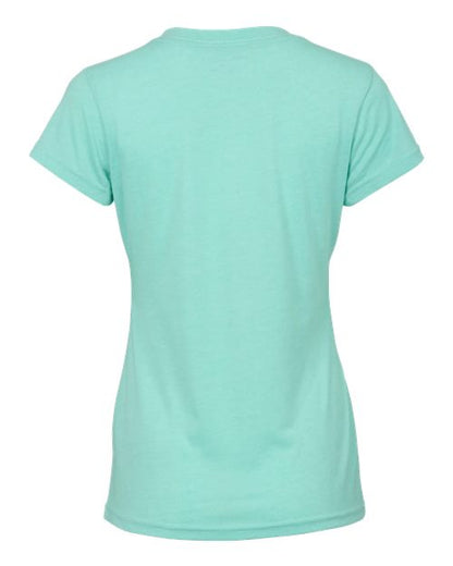 Custom EmbroideredBoxercraft Women's Tri-Blend T-Shirt 11359 Mint Heather