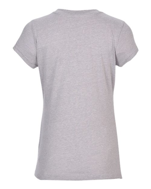 Custom EmbroideredBoxercraft Women's Tri-Blend T-Shirt 11359 Oxford Heather