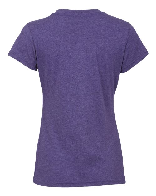 Custom EmbroideredBoxercraft Women's Tri-Blend T-Shirt 11359 Purple Heather