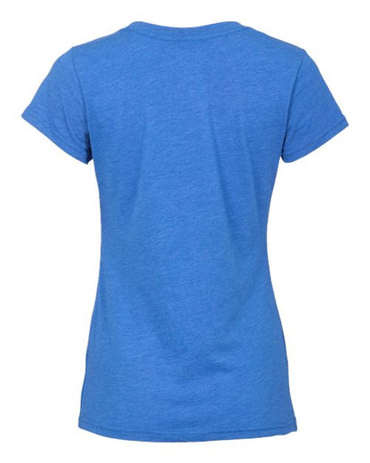 Custom EmbroideredBoxercraft Women's Tri-Blend T-Shirt 11359 Royal Heather