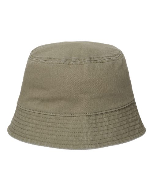 Atlantis Headwear Sustainable Bucket Hat POWELL Custom Embroidered Business Logo