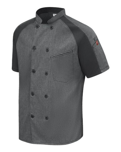 Chef Designs Airflow Raglan Chef Coat 052M Custom Embroidered Business Logo