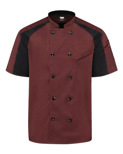 Chef Designs Airflow Raglan Chef Coat 052M Custom Embroidered Business Logo