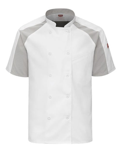 Chef Designs Airflow Raglan Chef Coat 052M Custom Embroidered Business Logo