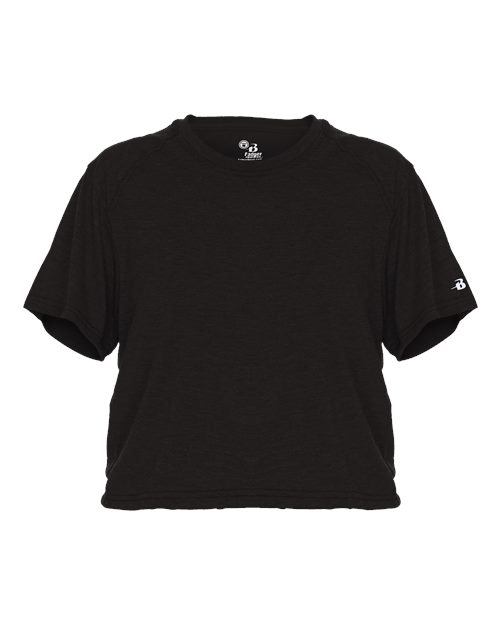 Badger Women's Tri-Blend Crop T-Shirt 4963