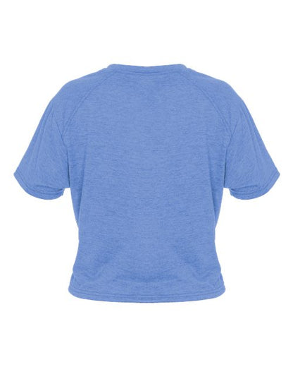 Badger Women's Tri-Blend Crop T-Shirt 4963