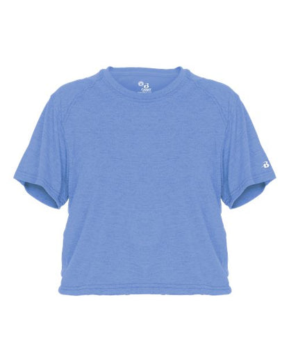 Badger Women's Tri-Blend Crop T-Shirt 4963