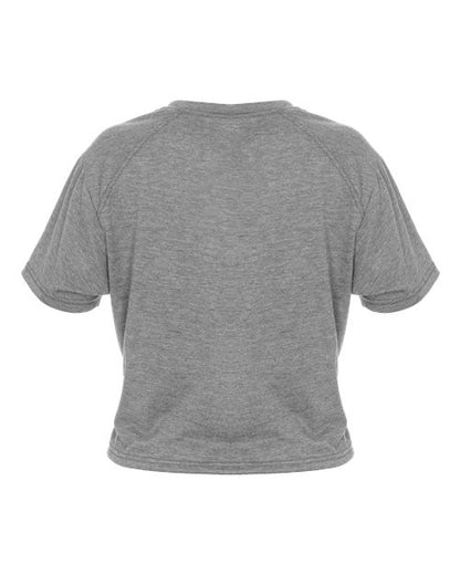 Badger Women's Tri-Blend Crop T-Shirt 4963