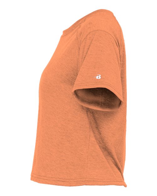 Badger Women's Tri-Blend Crop T-Shirt 4963