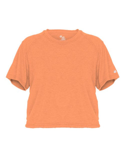 Badger Women's Tri-Blend Crop T-Shirt 4963