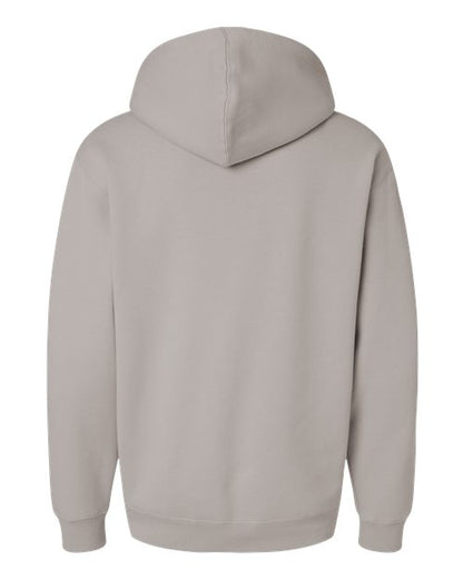 Independent Trading Co. Heavyweight Hooded Sweatshirt IND4000 Cement Custom Embroidered Business Logo