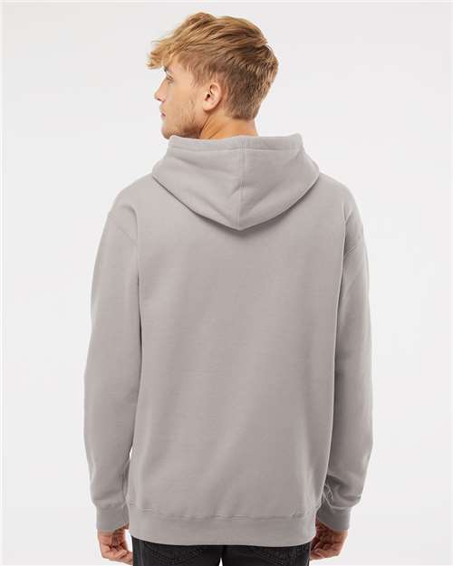 Independent Trading Co. Heavyweight Hooded Sweatshirt IND4000 Cement Custom Embroidered Business Logo