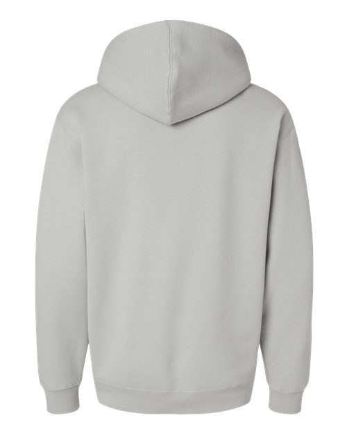 Independent Trading Co. Heavyweight Hooded Sweatshirt IND4000 Slate Blue Custom Embroidered Business Logo