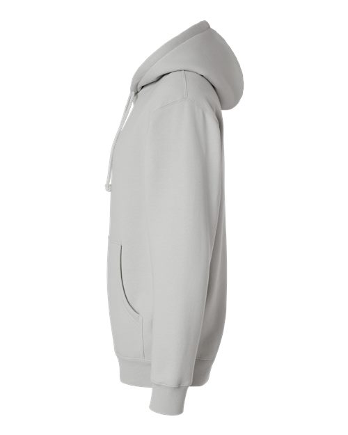 Independent Trading Co. Heavyweight Hooded Sweatshirt IND4000 Smoke Custom Embroidered Business Logo