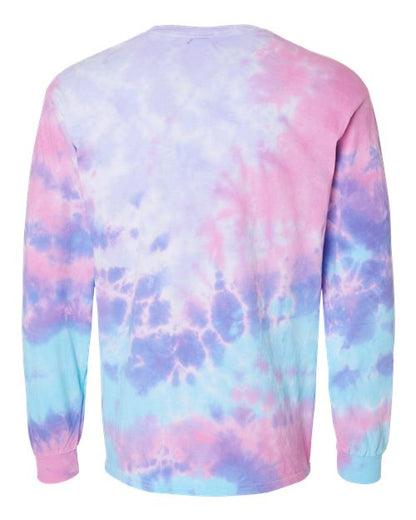 Colortone Tie-Dyed Long Sleeve T-Shirt 2000 Cotton Candy