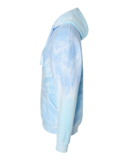 Colortone Tie-Dyed Cloud Fleece Hooded Sweatshirt 8600