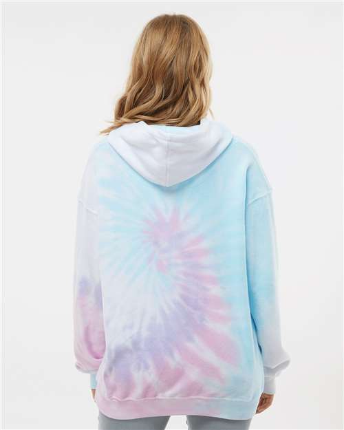 Colortone Tie-Dyed Cloud Fleece Hooded Sweatshirt 8600