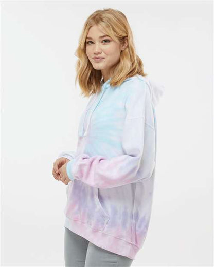 Colortone Tie-Dyed Cloud Fleece Hooded Sweatshirt 8600