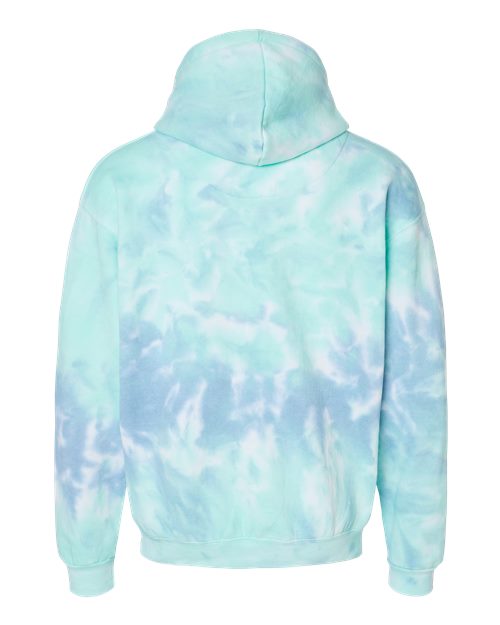 Colortone Tie-Dyed Hooded Sweatshirt 8777 Slushy